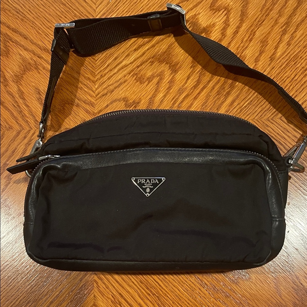 Prada Black Fanny Pack